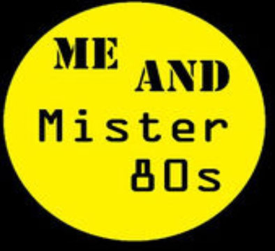 Me and Mister 80s Podcast Logo